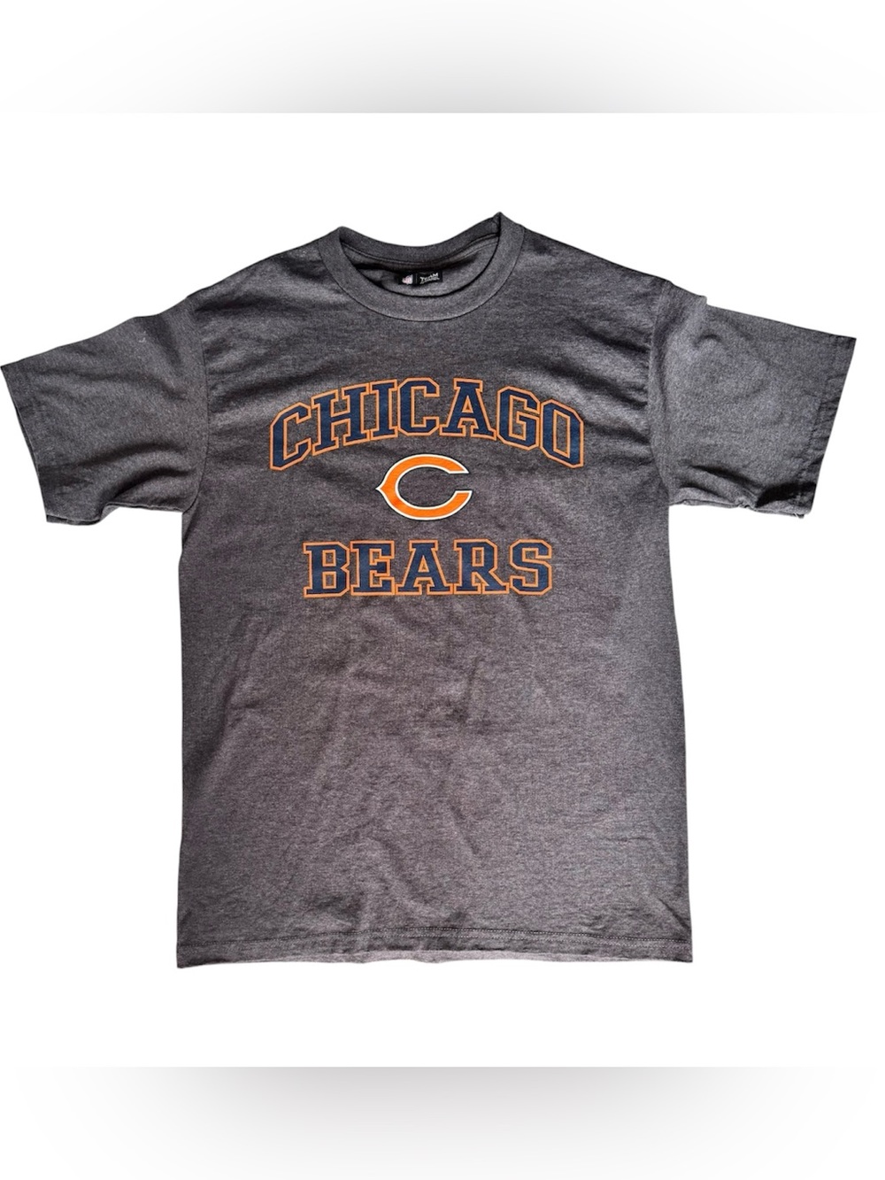 New Chicago bears sports football nfl men’s gray short sleeve t shirt Sz M